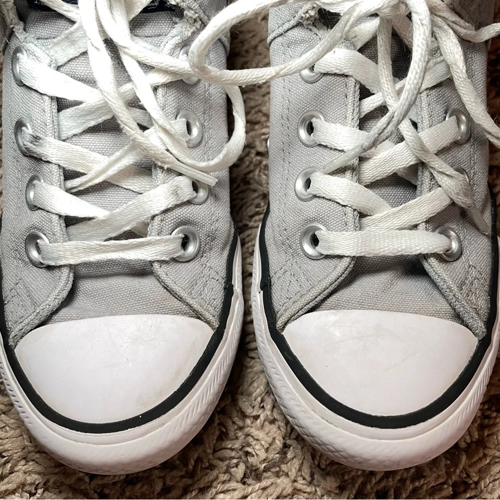 Converse All-Star high‎ top Sneakers size 13K Blue & Grey